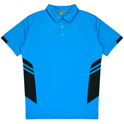 TASMAN MENS POLOS - N1311 (S - L )