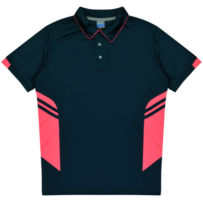 TASMAN MENS POLOS - N1311 (S - L )