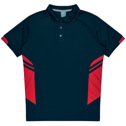 TASMAN MENS POLOS - N1311 (S - L )