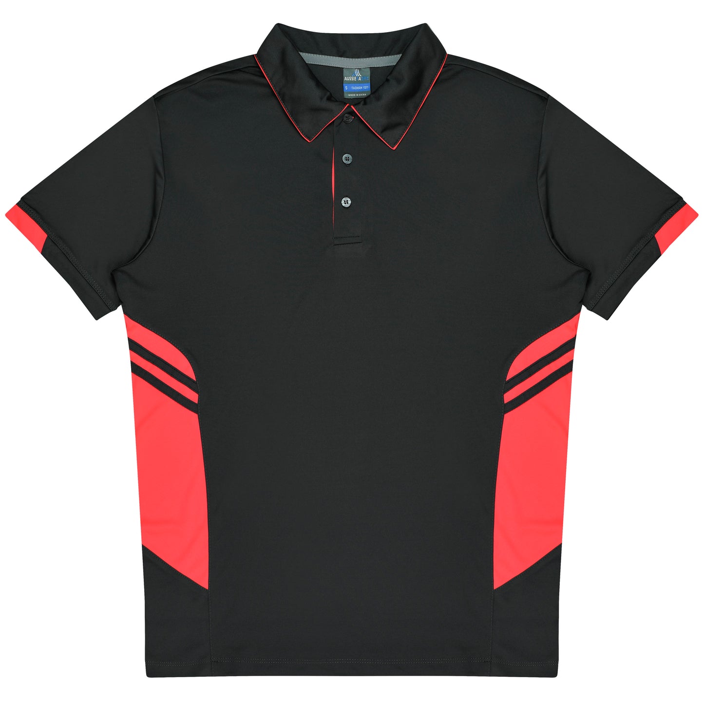 TASMAN MENS POLOS - N1311 (S - L )