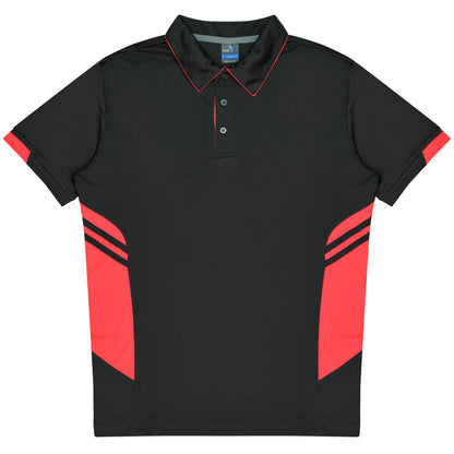 TASMAN MENS POLOS - N1311 (S - L )