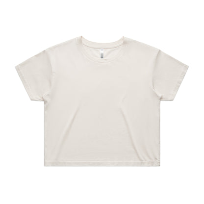 ASCOLOUR - WO'S CROP TEE - 4062 -( XSM - MED)