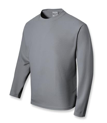 Unisex Adults Plain Breezeway Micromesh Long Sleeve Tee - CT1629 (XL-5XL)