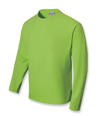 Unisex Adults Plain Breezeway Micromesh Long Sleeve Tee - CT1629 (XL-5XL)