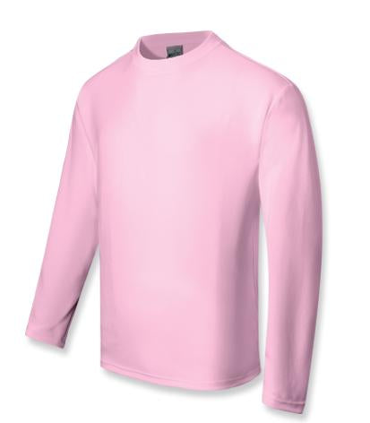 Unisex Adults Plain Breezeway Micromesh Long Sleeve Tee - CT1629 (XL-5XL)