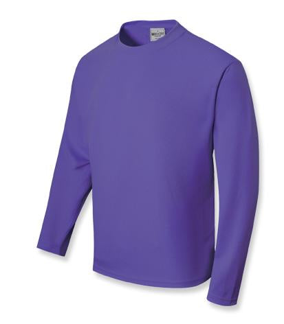 Unisex Adults Plain Breezeway Micromesh Long Sleeve Tee - CT1629 (XL-5XL)