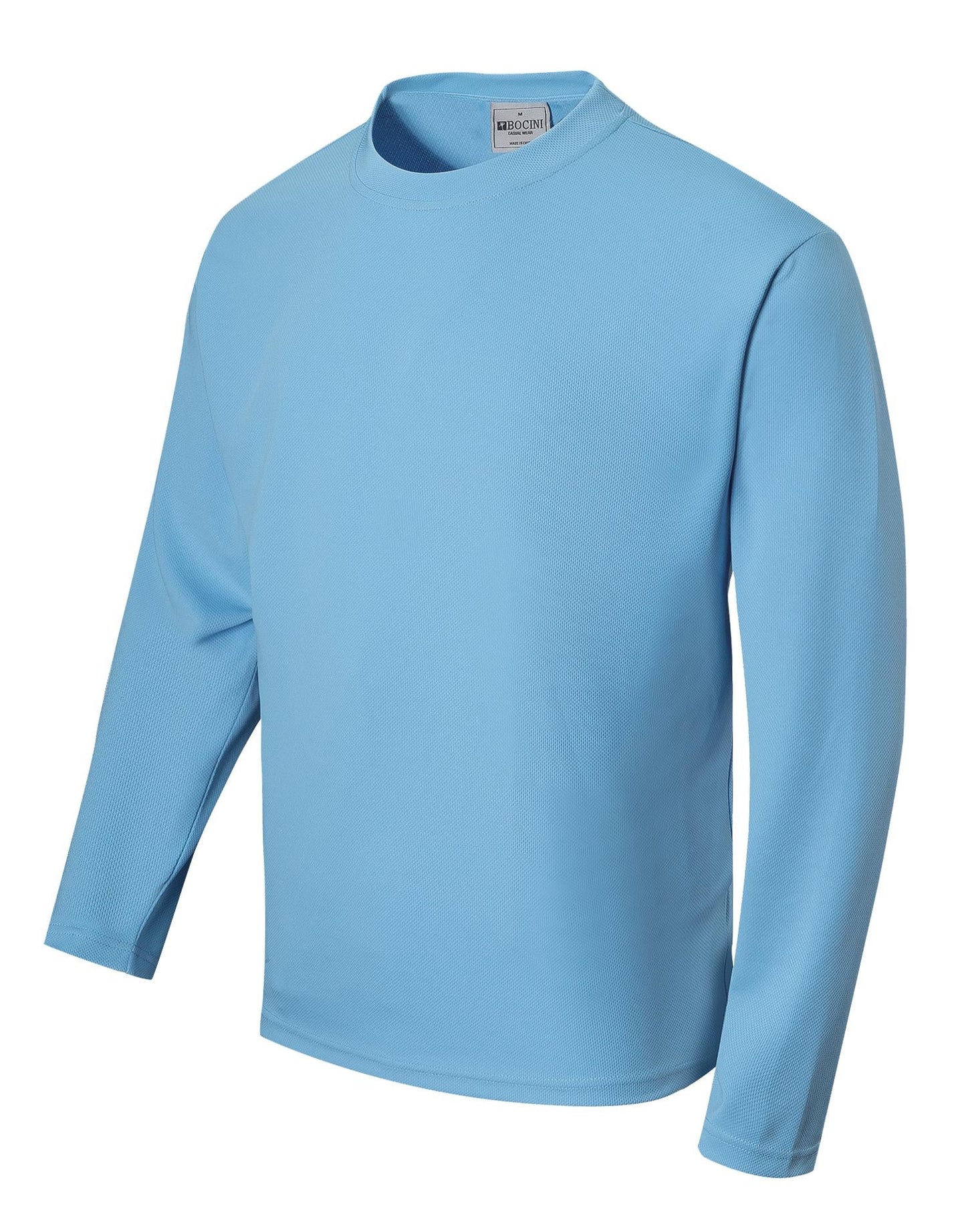 Unisex Adults Plain Breezeway Micromesh Long Sleeve Tee - CT1629 (XL-5XL)