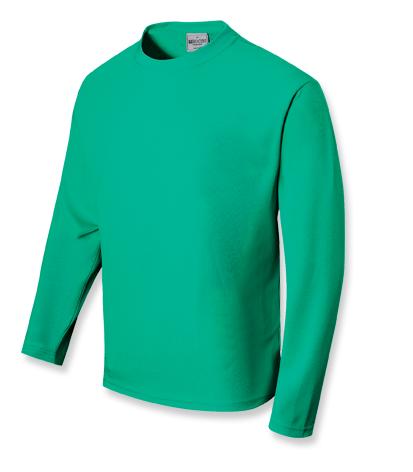 Unisex Adults Plain Breezeway Micromesh Long Sleeve Tee - CT1629 (XL-5XL)