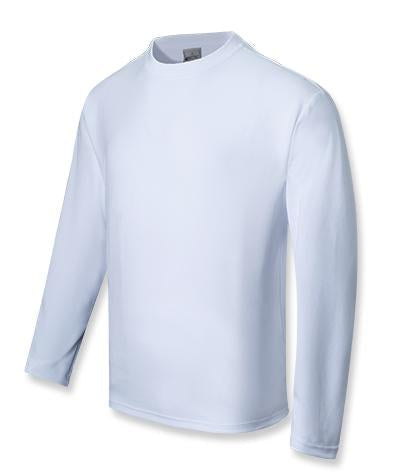 Unisex Adults Plain Breezeway Micromesh Long Sleeve Tee - CT1629 (XL-5XL)