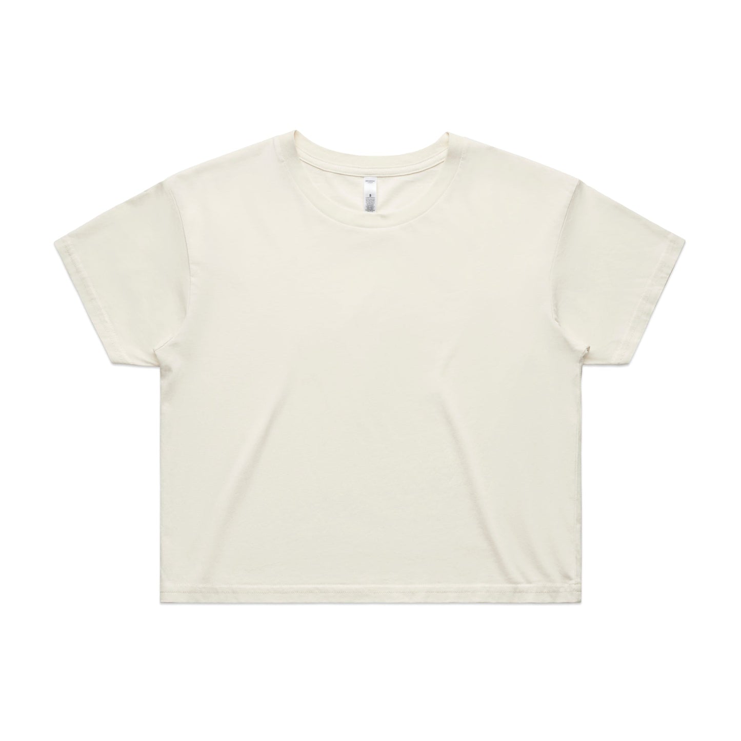 ASCOLOUR - WO'S CROP TEE - 4062 -( LARGE - 2XL)