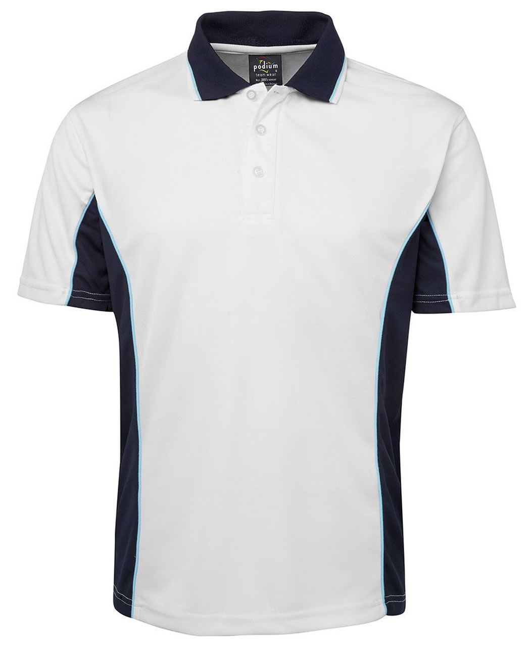 PODIUM Contrast Polo - (ORDER)